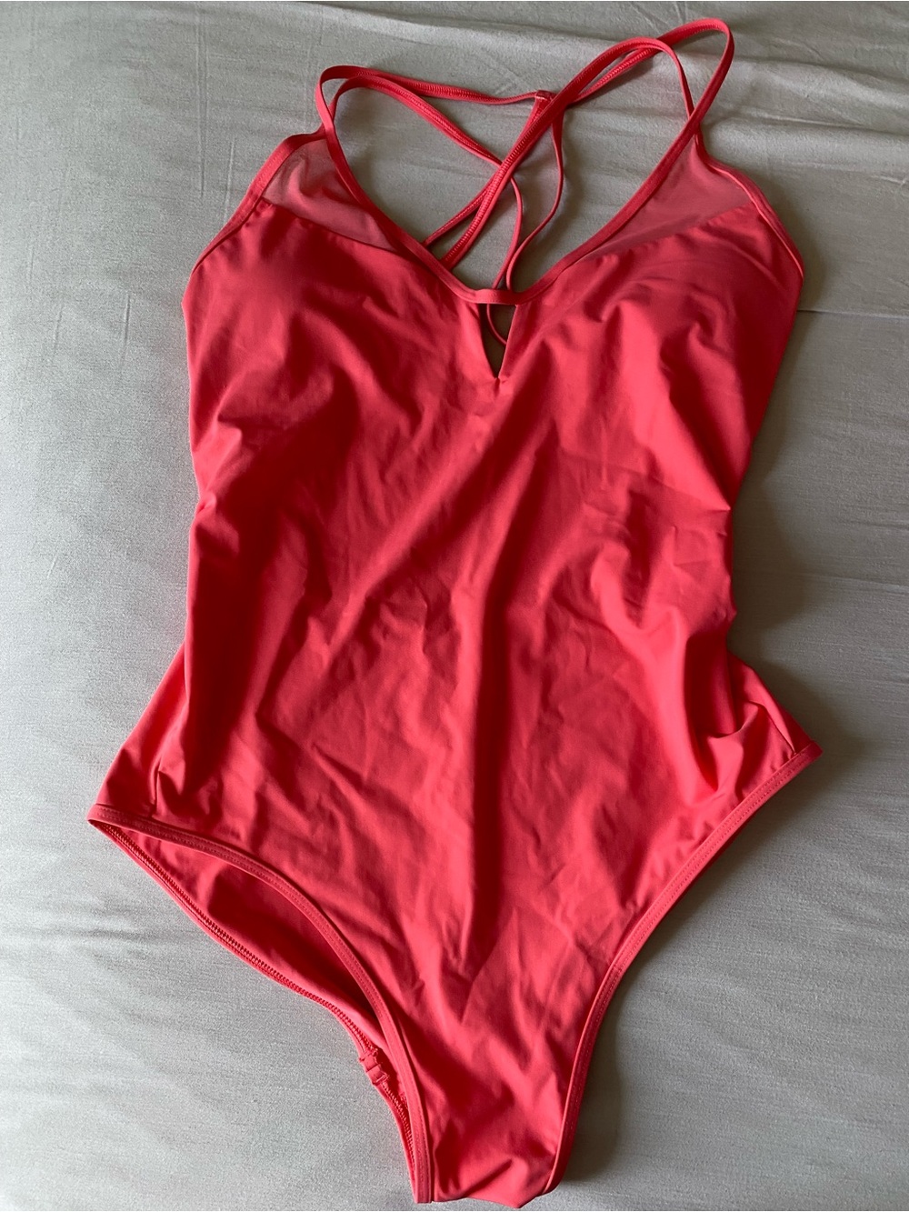 lululemon athletica Coral Pink One-Piece Swimsuit